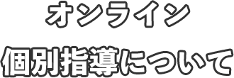 オンライン個別指導について